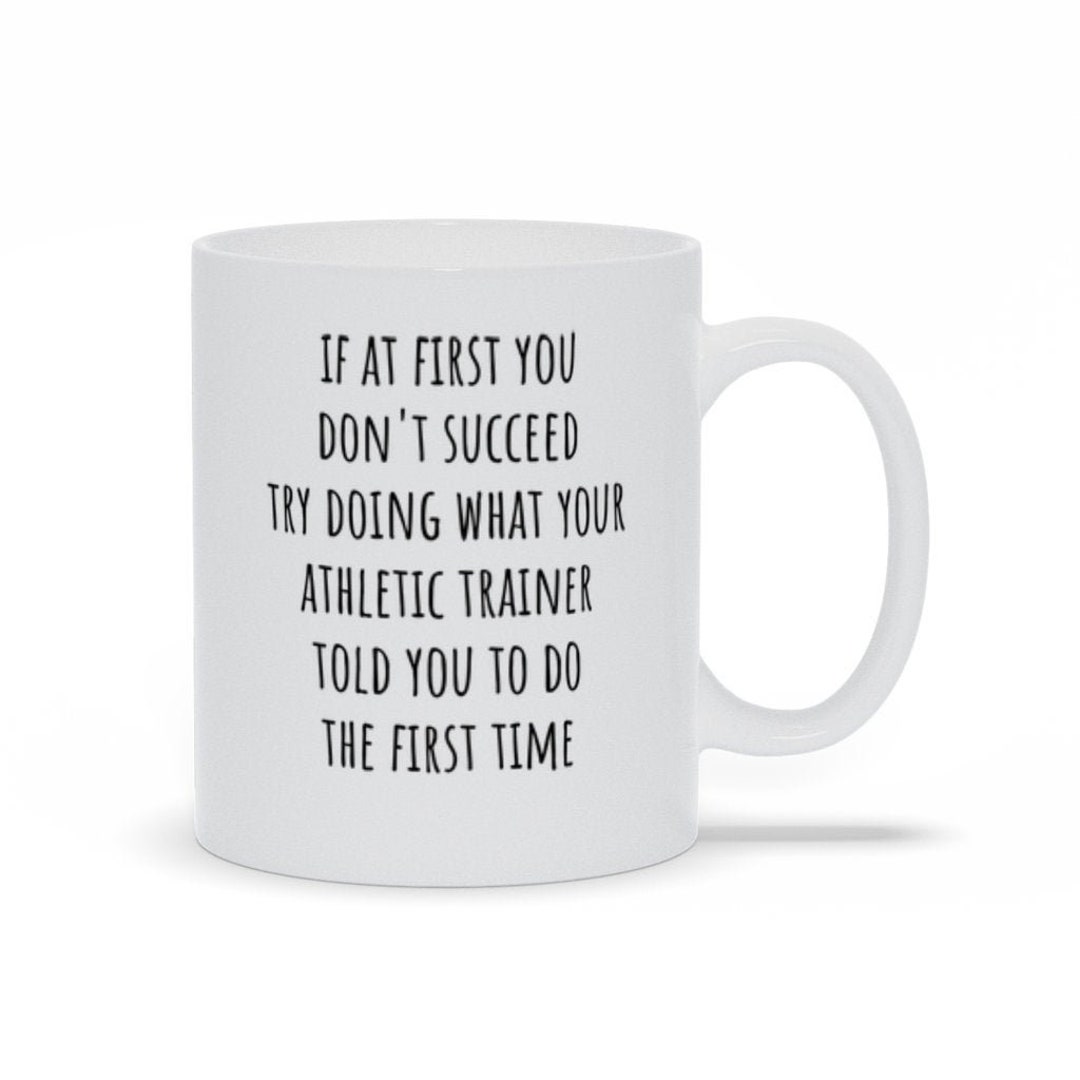 Athletic Trainer Mug Athletic Trainer Gift Etsy