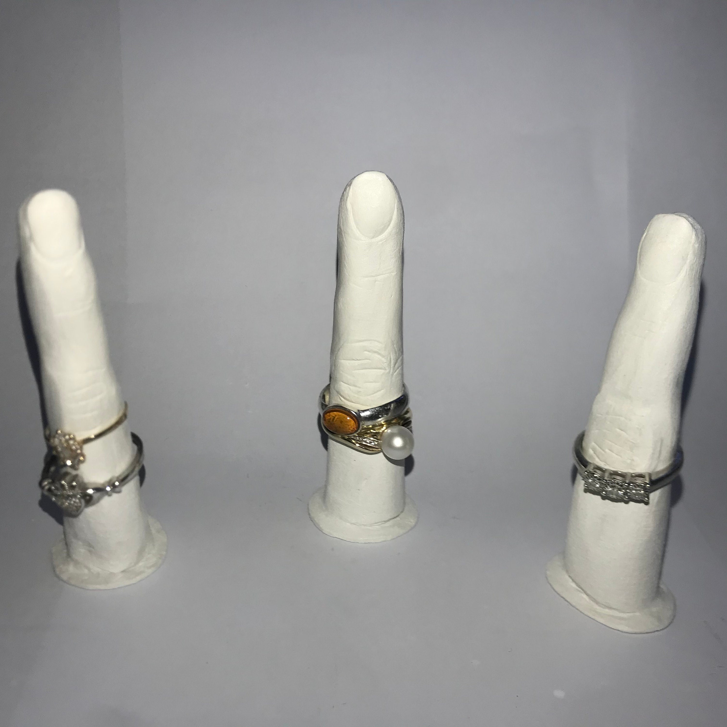 Middle finger deals jewelry holder