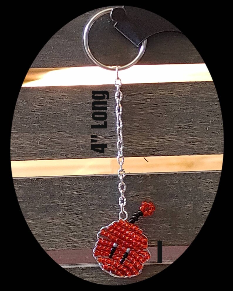 Stardew Valley Red Slimes Keychains