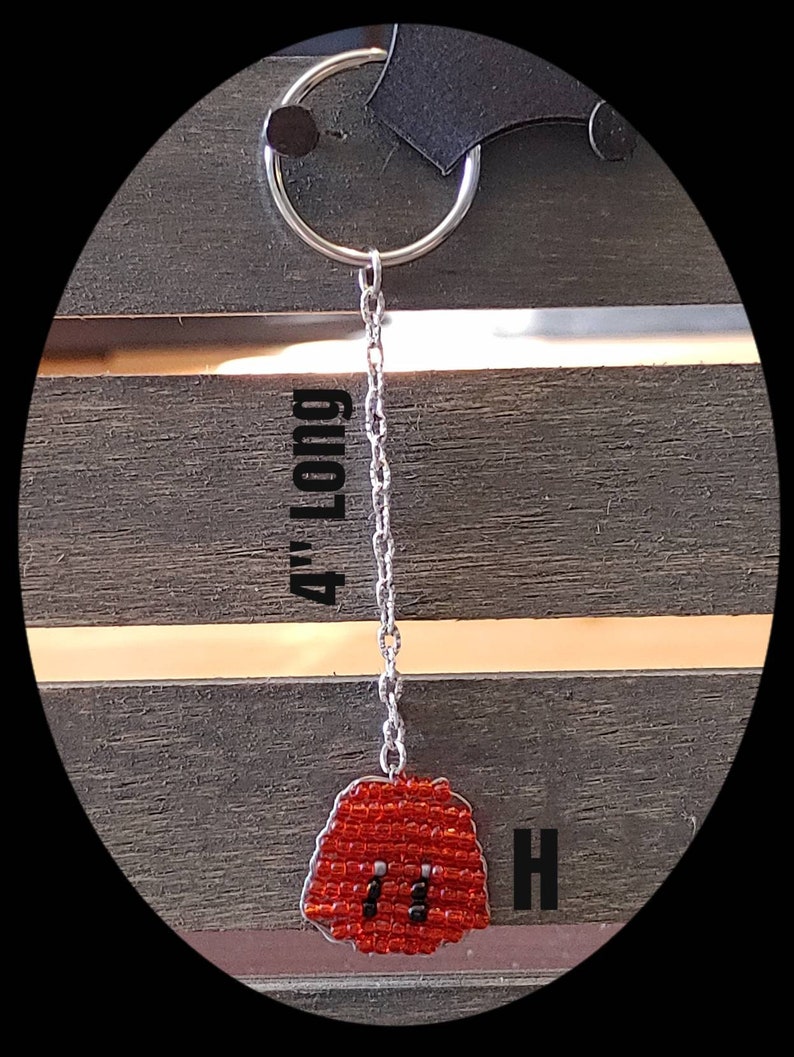 Stardew Valley Red Slimes Keychains