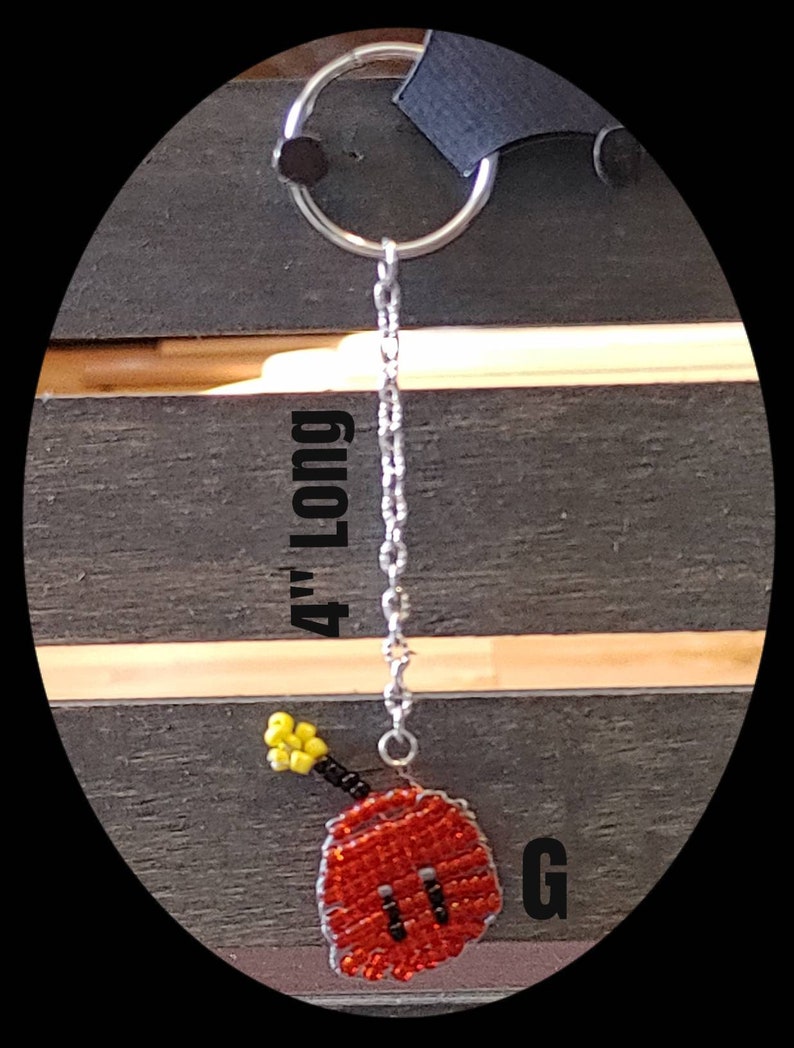 Stardew Valley Red Slimes Keychains