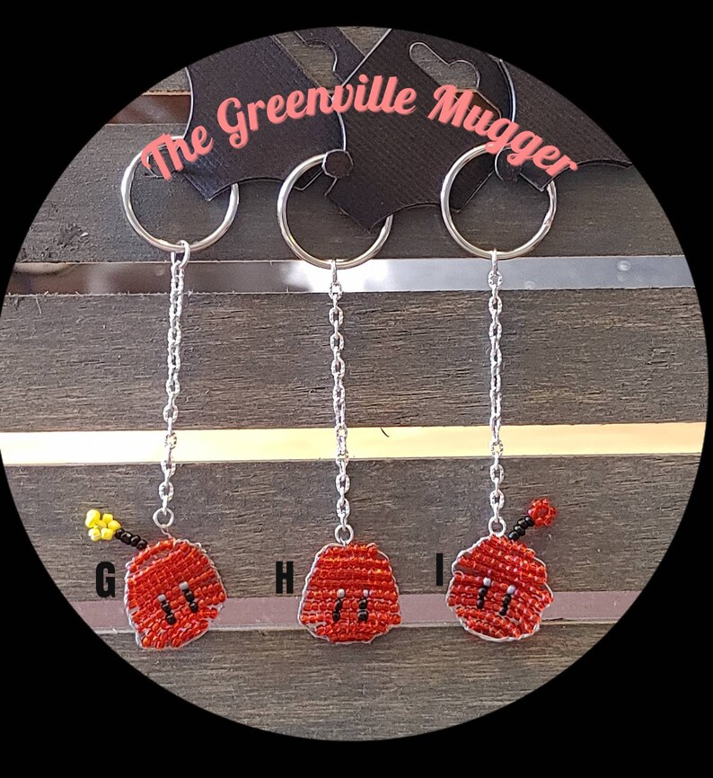 Stardew Valley Red Slimes Keychains