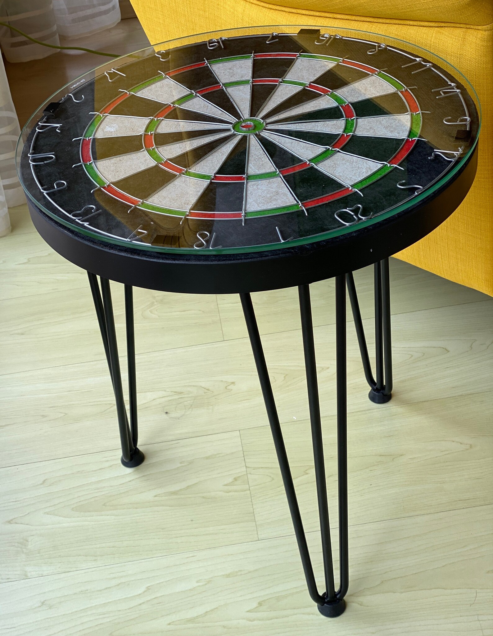 Side Table/coffee Table Model Dart Board Darts SELF COLLECTION POSSIBLE