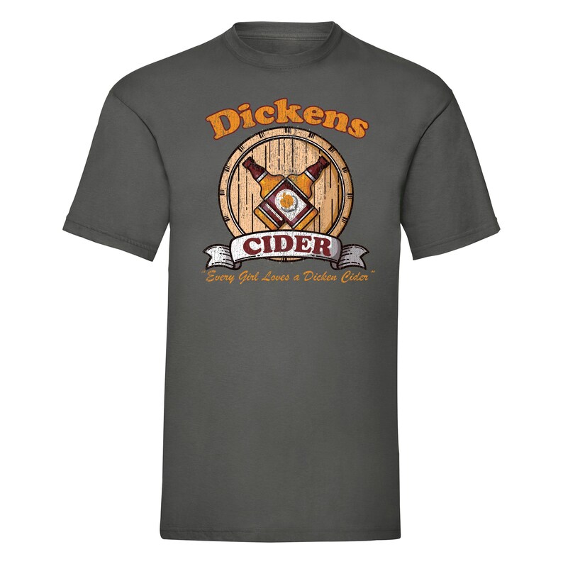 Dickens Cider TShirt Funny Dad Joke Pun Etsy