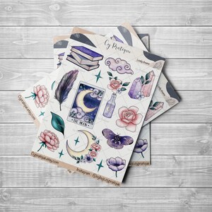 Stickers Lovely Dreams| CyPratique | planche de stickers pour votre carnet d'organisation créatif, journal quotidien, planner etc.