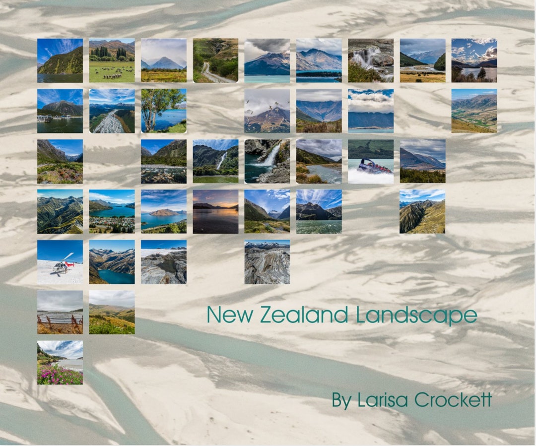 New Zealand Landscape Coffee Table Book New Zealand Photography New