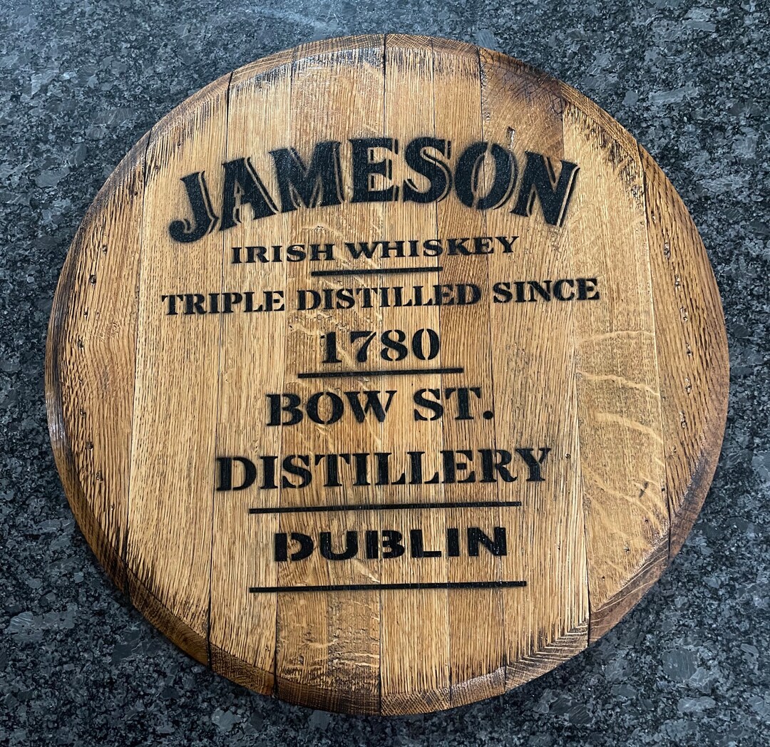 Authentic Reclaimed Bourbon Barrel Heads Etsy