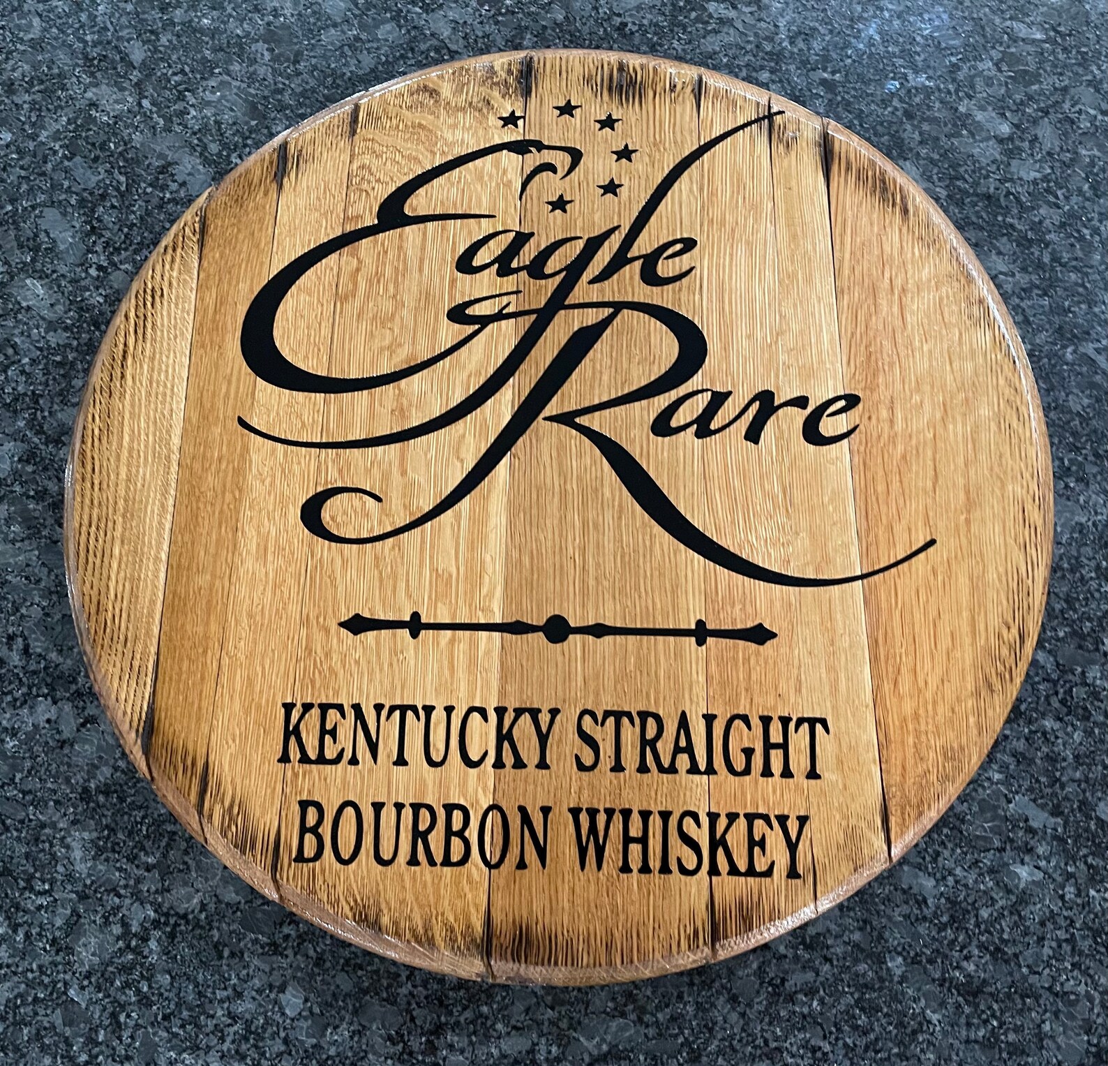 Authentic Bourbon Barrel Heads Etsy