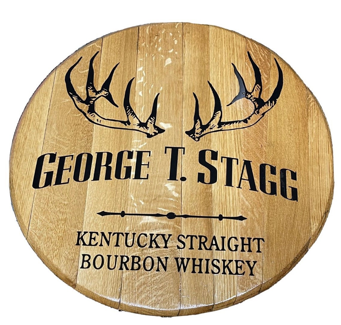 Authentic Bourbon Barrel Heads Etsy