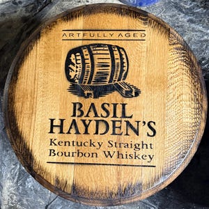 Authentic Reclaimed Bourbon Barrel Heads