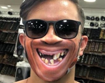 Ugly Scary Teeth Halloween Face Mask,Adults,kids,Cute Gifts,Christmas,Birthday,Mothers,Couples,Housewarming,Family,Funny Valentine&#39;s Gift