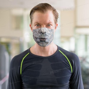 Popular TV Villain of the North, Halloween Scary Face Mask,Realistic Mask, for adults, kids,Washable mask,Funny cute Valentine Gift for him,