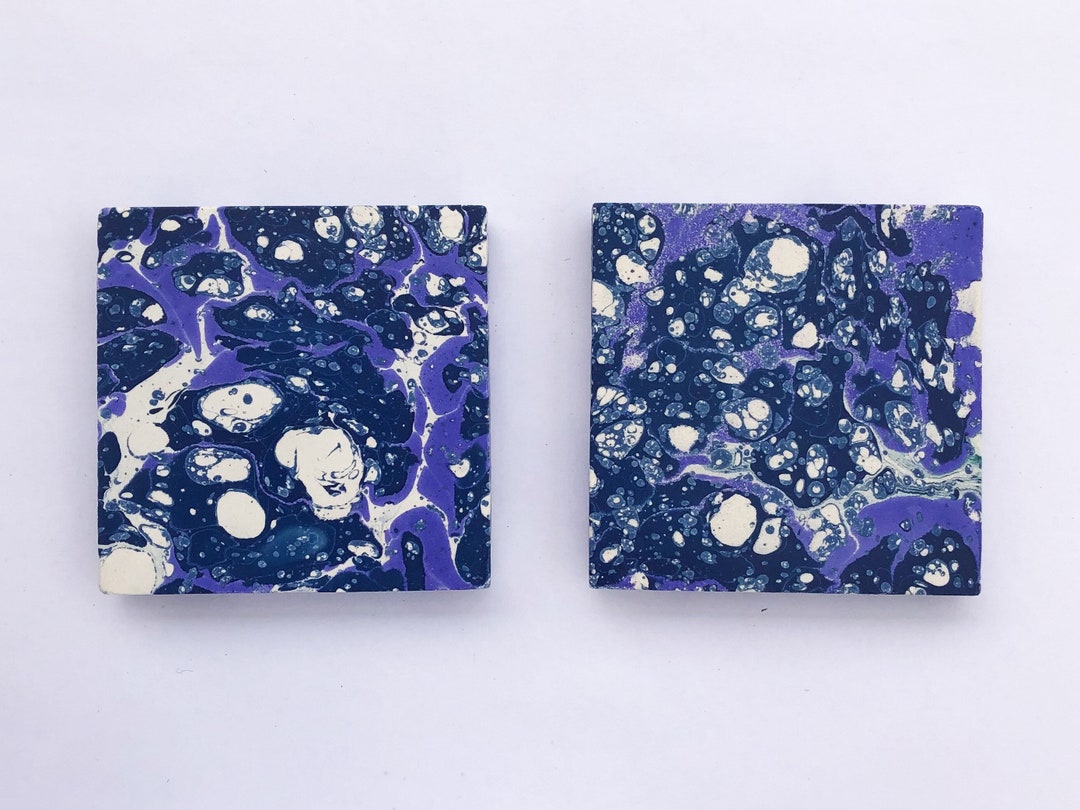 Coasters - Ocean Line, the Blue Series - Etsy