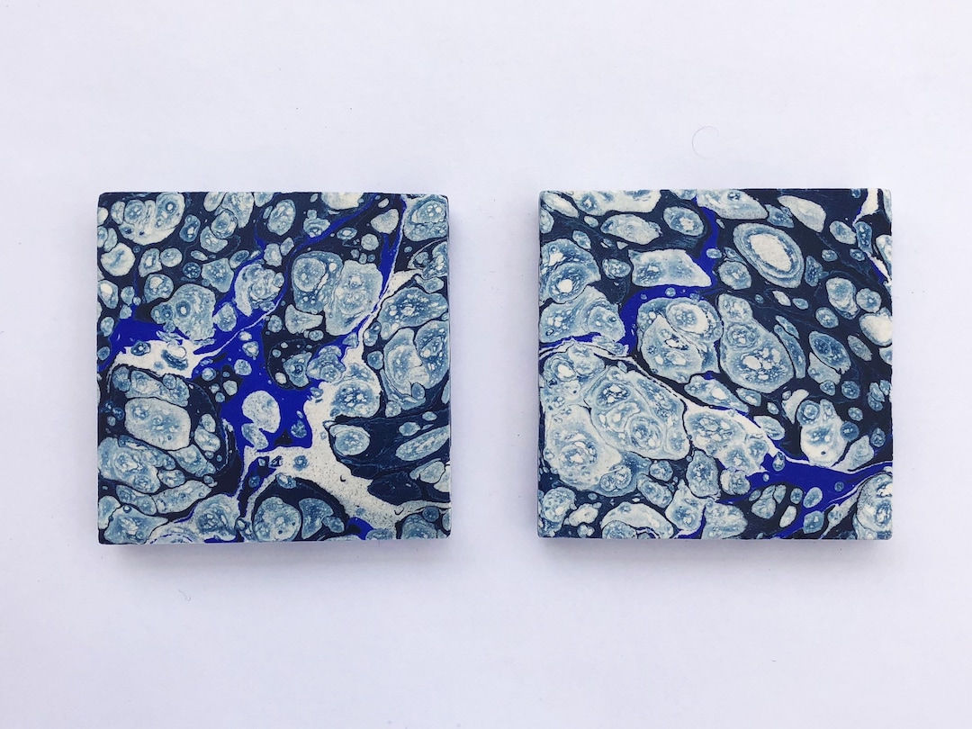 Coasters - Ocean Line, the Blue Series - Etsy UK