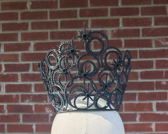3D Printed Glinda-Inspired DIY 3D Crown –Rough Print for Custom Art Projects ( Ships in 6 days )