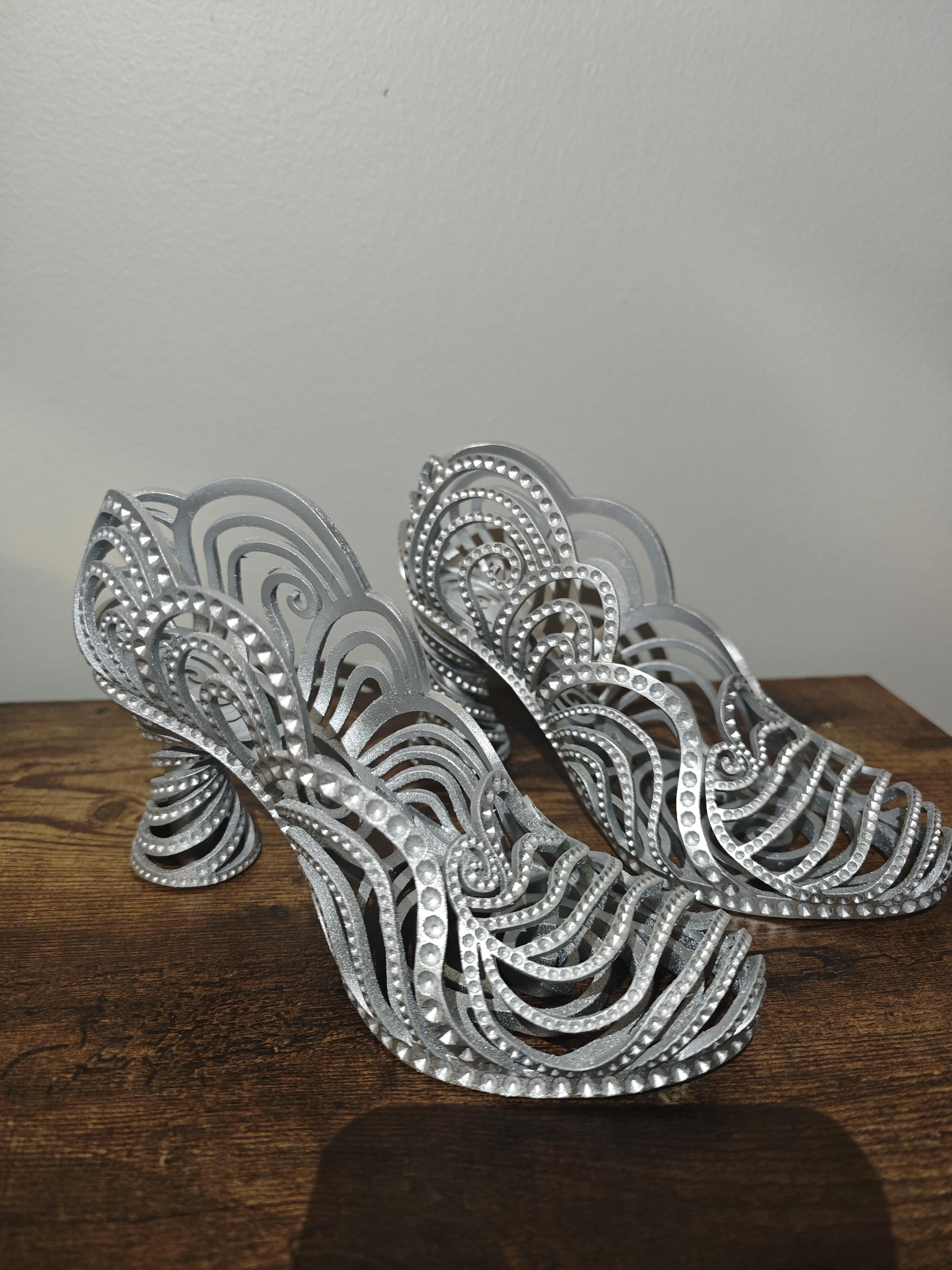 Wicked-Inspired 3D Printed Slippers – Nessa Rose & Dorothy Tribute | Resin Display Prop | Ruby Slippers (ships in 5 days)