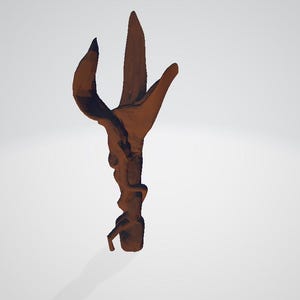3D プリント可能なファイル、エルファバのほうき、ほうきの柄。邪悪なインスピレーションを受けた部屋の棒のつるほうき