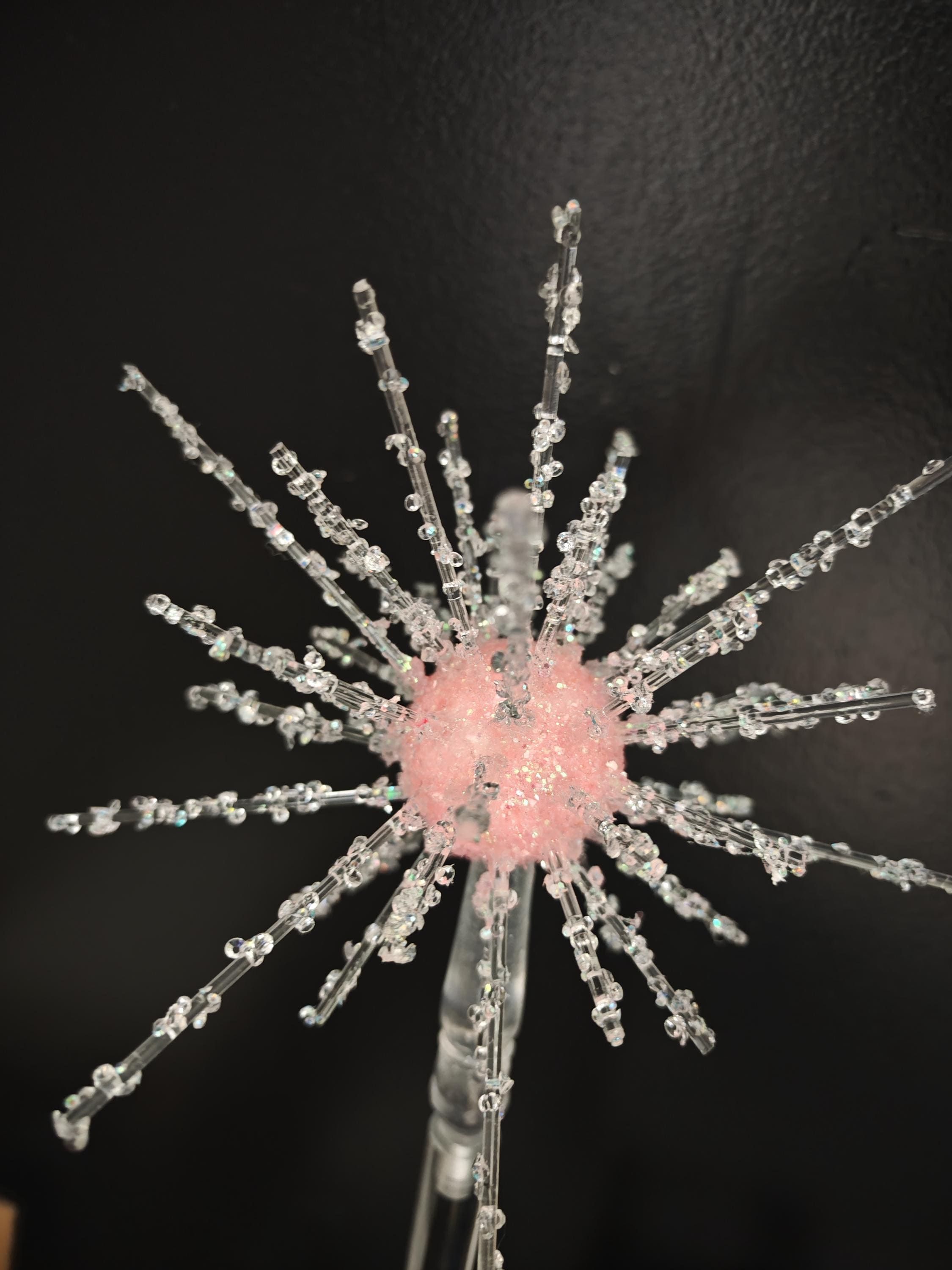 グリンダ風ワンドレプリカ樹脂パーツ/バブル魔法の杖、ウィキッド