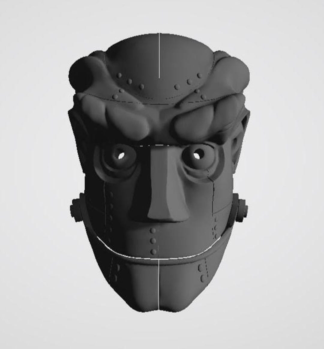 Wizard of Oz Theater Mask Head – 3D Printable Model (STL Files) - Etsy