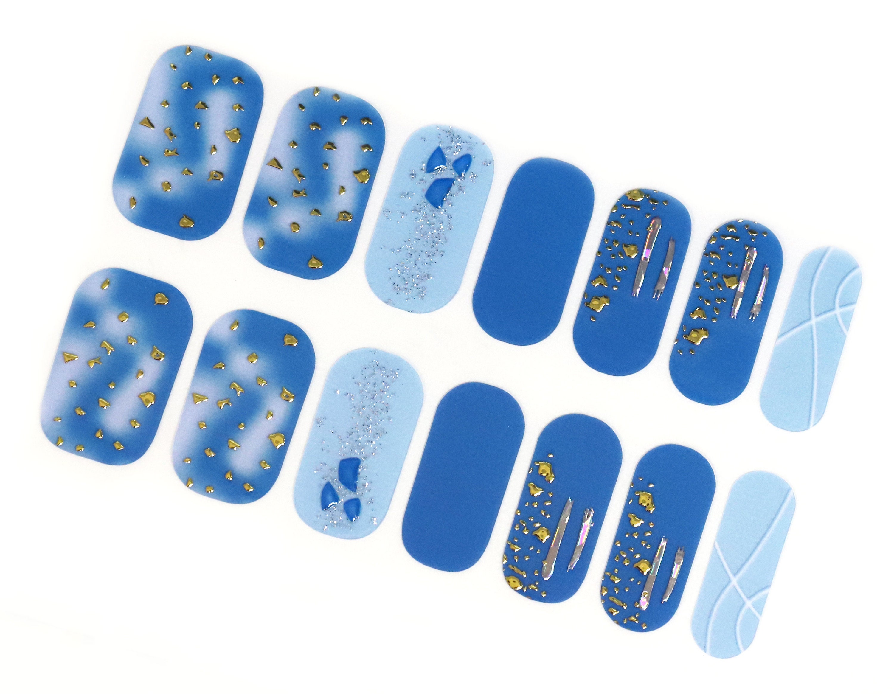 Beach Vacation Nail Stickers - wide 3