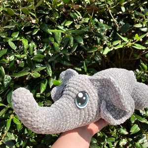 Brutus The Sleeping Elephant Crochet Pattern