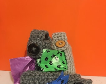 DIY Crochet Dog Waste Bag Holders, Crochet Pattern