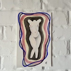 Body and Soul-- Original Painting