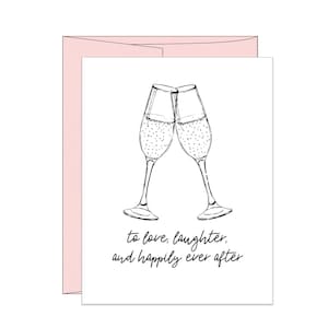 Carte de voeux typographique de mariage, Carte de vœux, Carte de félicitations, Carte d'anniversaire, Carte de félicitations de mariage, Shower de bébé, Fiançailles