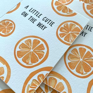 Gender neutral baby shower card