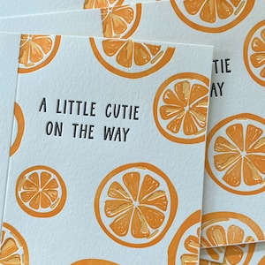 Little Cutie Gender Neutral Baby Shower Card