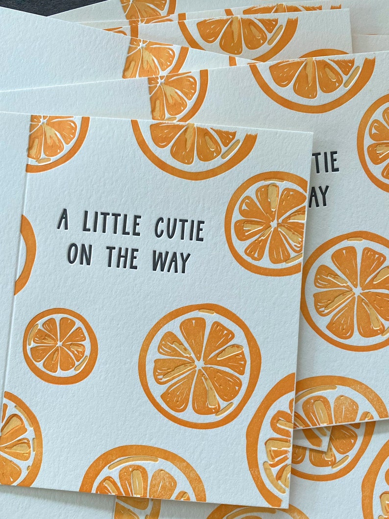 Little Cutie Gender Neutral Baby Shower Card