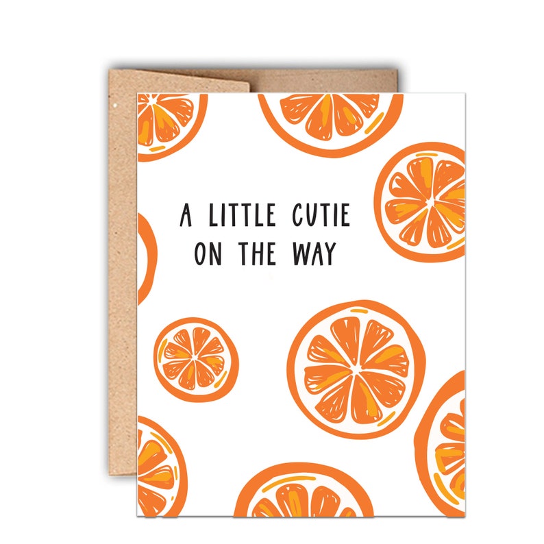Little Cutie Baby Shower Card