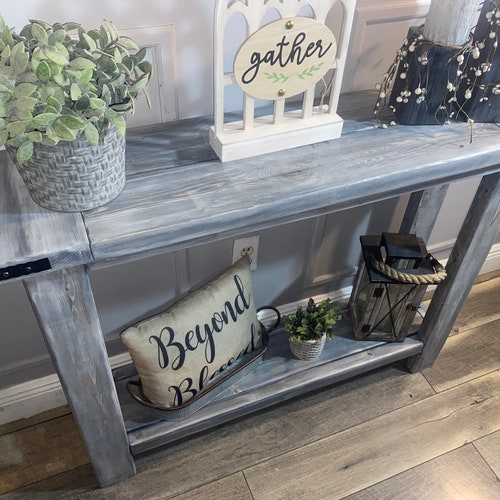 Sofa Table Free Shipping Made in North Carolina 48 Inches X Etsy