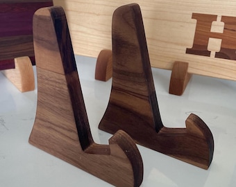 Wood Cutting Board Stand – Handmade Set of Two, Small or Large Sizes
