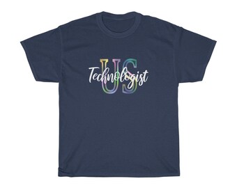 Ultrasound Tech Rainbow T-shirt