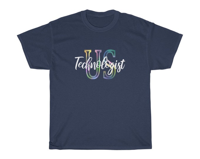 Ultrasound Tech Rainbow T-shirt