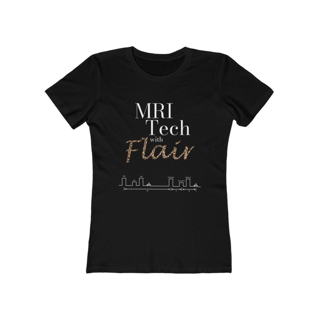 MRI Tech With Flair Sequence Tshirt, MRI Tech Gift, Rad Tech Gift