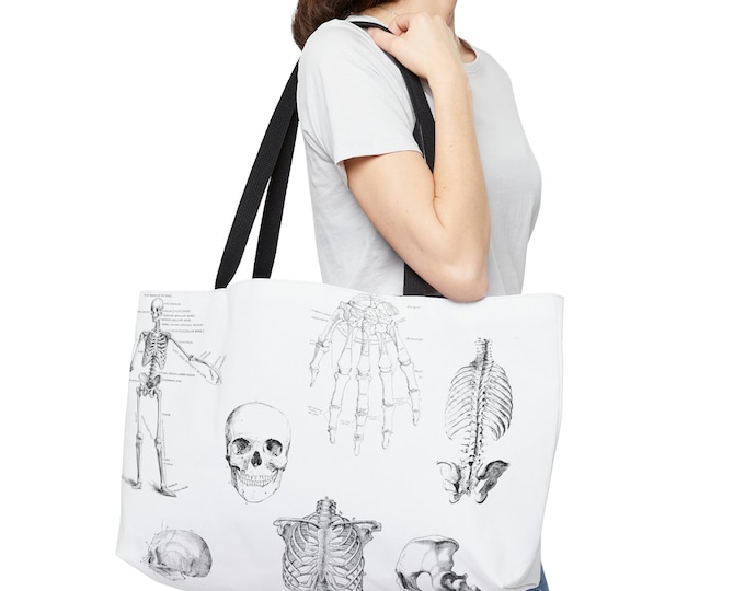 Skeleton Tote Bag Extra Large