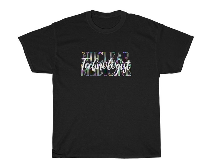 Nuclear Medicine Technologist Rainbow T-shirt
