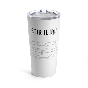 MRI STIR Coffee Insulated Tumbler, mri technologist Gift, mri tech gift, rad tech gift, radiology, physics, medical