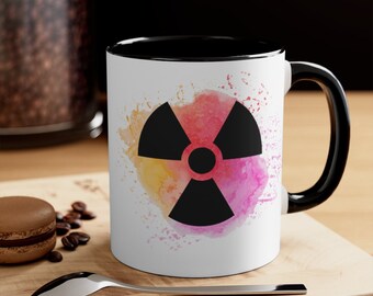 Radiation Symbol Colorful 11oz Coffee Mug