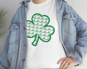 St. Patrick's Day Radiation Symbol Shamrock T-shirt