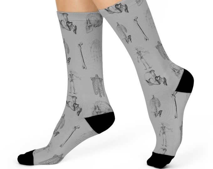 Human Anatomy-Inspired Socks for Medical Professionals, Rad Tech Gifts, X-ray Tech, MRI Tech, Nuc med, CT