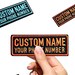 Custom Photo Embroidered Logo Patches, Made With Image Text Logo or ...