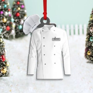 Christmas chef jacket best sale