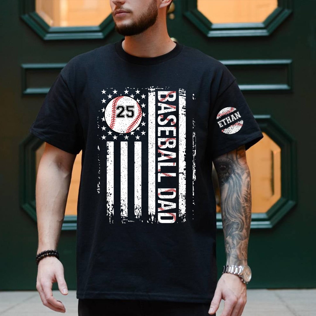 Baseball Dad T Shirt Amazing Father's Day Gift