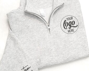 Custom Logo Sweatshirt, Small Business Custom Logo, Real Estate Sweatshirt, Team Staff Logo Shirt, Custom School Logo Shirt, Company Logo
