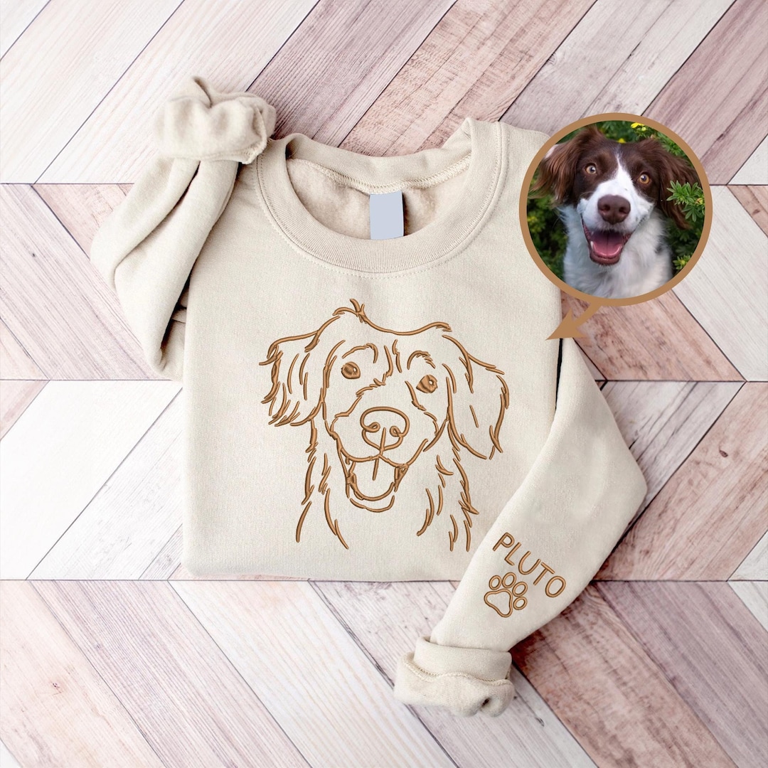 Dog Sagara Embroidered T-Shirt YLS0880