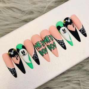 Y2K nails/Press On Nails | Luxury Nails | Fake Nails | Glue On Nails|Coffin Nails | Acrylic Nails | Long Fake Nails - A327