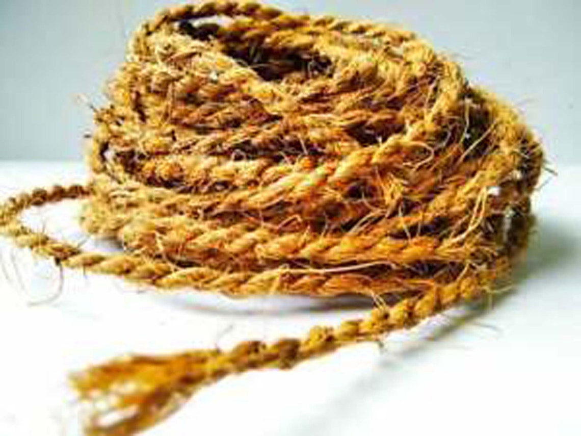Coconut Husk Fiber Rope 100 Organic Eco friendly Home Etsy